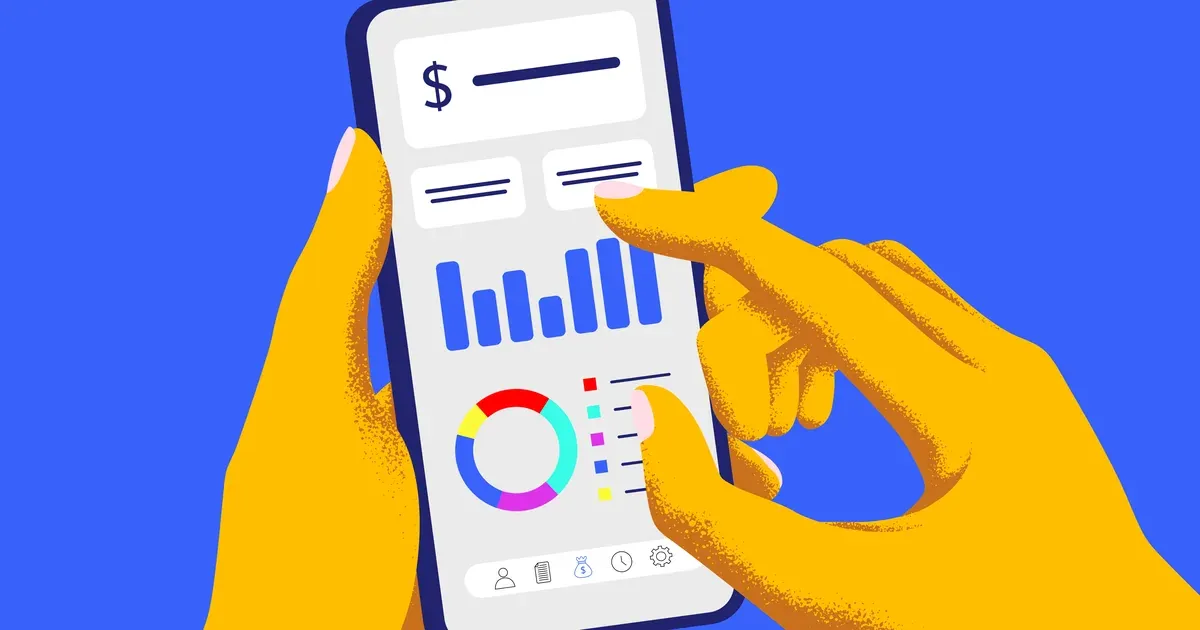 Banques en ligne offertes au Québec Consulter une application bancaire en ligne sur un téléphone au Québec